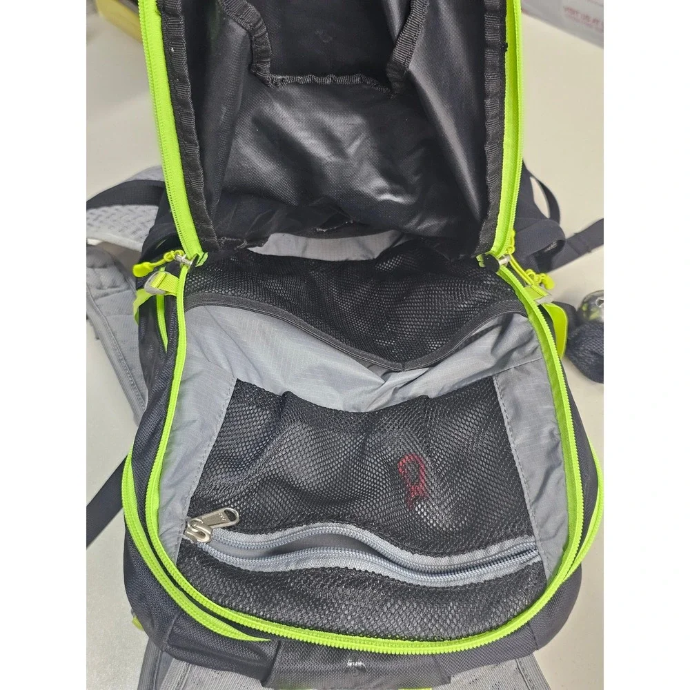 Bergans of Norway Rondane 18 Technical Backpack Black Neon Lime Green Hiking